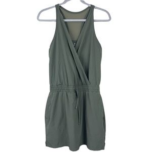 Athleta Green Skort Romper Size 0